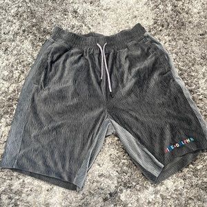 100% Polyester Grey Pink Dolphin Shorts